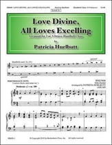 Love Divine, All Loves Excelling Handbell sheet music cover